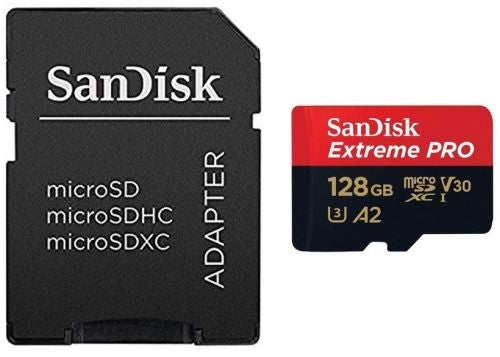 [販売] microSDカード (並行輸入海外パッケージ) (SDSQXCD-128G-GN6MA) (128GB / SDXC / SDカードアダプタ付き / Class10 UHS-I、V30、U3、4Kビデオ撮影対応
