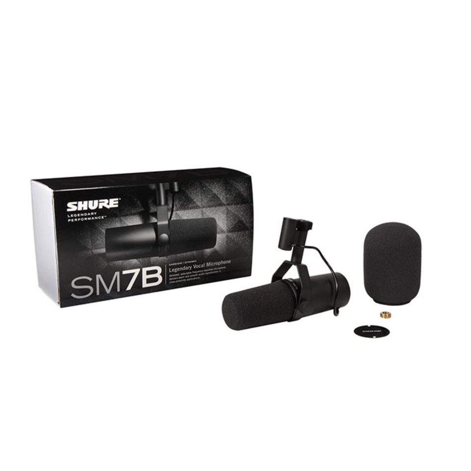 [レンタル] SHURE SM7B ボーカルマイクロホン