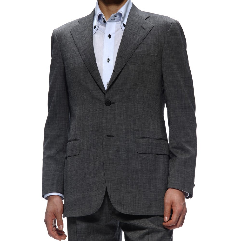 [レンタル] ベルベスト メンズスーツ2点セット(ジャケット+パンツ) グレーの宅配レンタル - 3