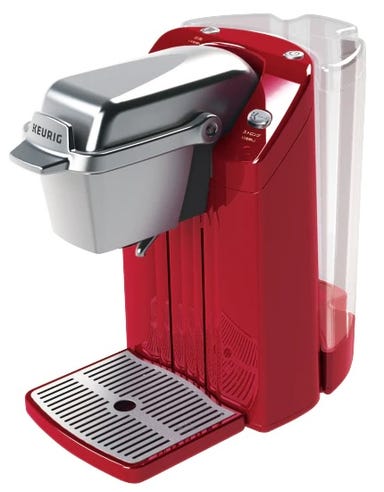 キューリグ コーヒーメーカー BS300 (アソートBOX 12杯分付き) モーニングレッド