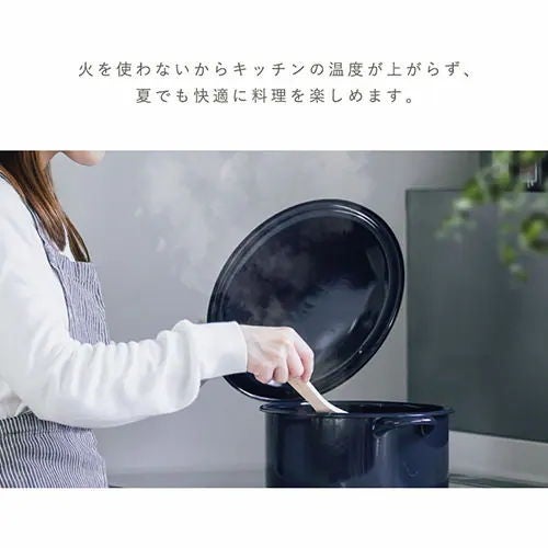 [レンタル] アイリスオーヤマ 2口 IHコンロ IHK-WT41S-B ブラック 1400W スタンド付き - 16