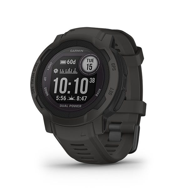 レンタル] ガーミン GARMIN Instinct 2 Dual Power ブラック - Rentio 