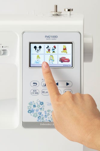 [レンタル] brother 刺繍機能付き コンピューターミシン Family Marker FM2100D - 2