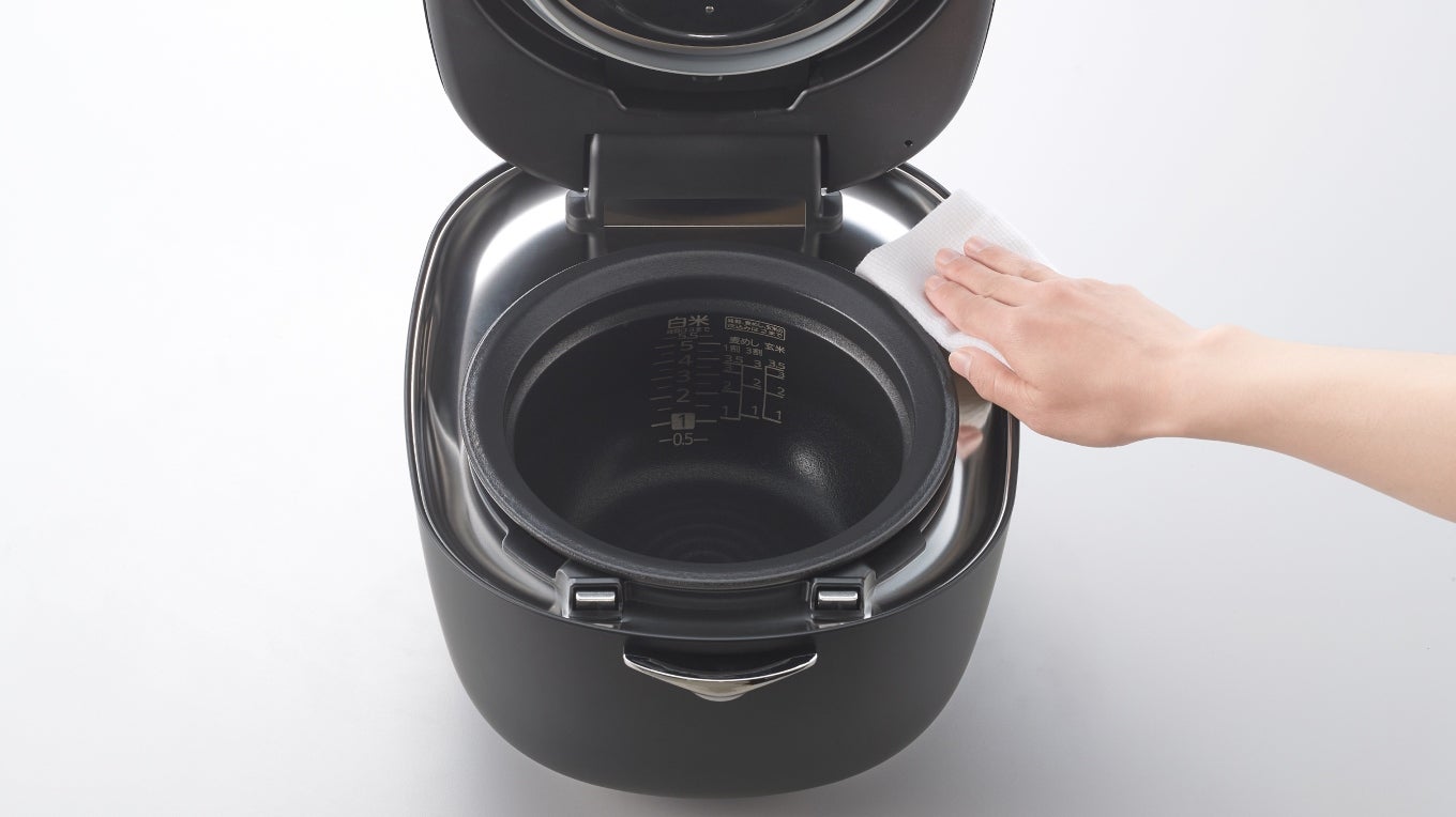 [レンタル] 【長期利用向け】[5.5合炊き]タイガー魔法瓶 土鍋ご泡火炊き JRX-S100 土鍋圧力IH式 炊飯器 ストーンブラック - 8