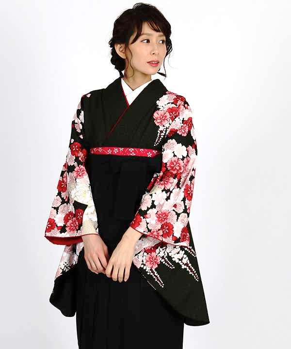 [レンタル] 【対応身長 157cm～165cm】卒業式 袴 レンタル フルセット 女性 袴セット-908の宅配レンタル - 12