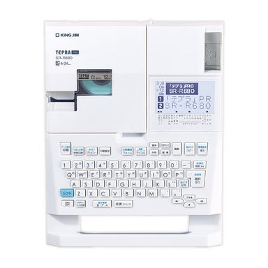 キングジム SR-R680「テプラ」PRO ラベルプリンター ホワイト