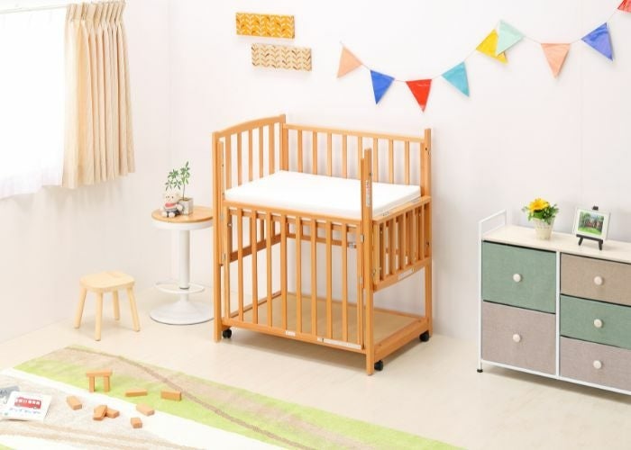 [レンタル] ヤマサキ コンパクトベッド ツーオープン ミニベッド - 2