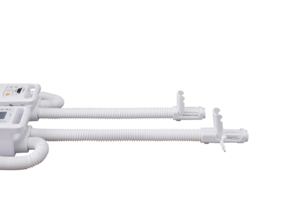 [レンタル] アイリスオーヤマ ふとん乾燥機 カラリエ ハイパワーツインノズル ホワイト FK-WH1-WP - 3