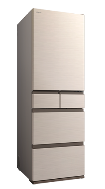 [レンタル] [470L][ファミリー向け][右開き]日立 まんなか冷凍 冷蔵庫 R-HWS47V - 3