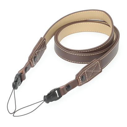 [レンタル] カメラ用ストラップ ブラウン
