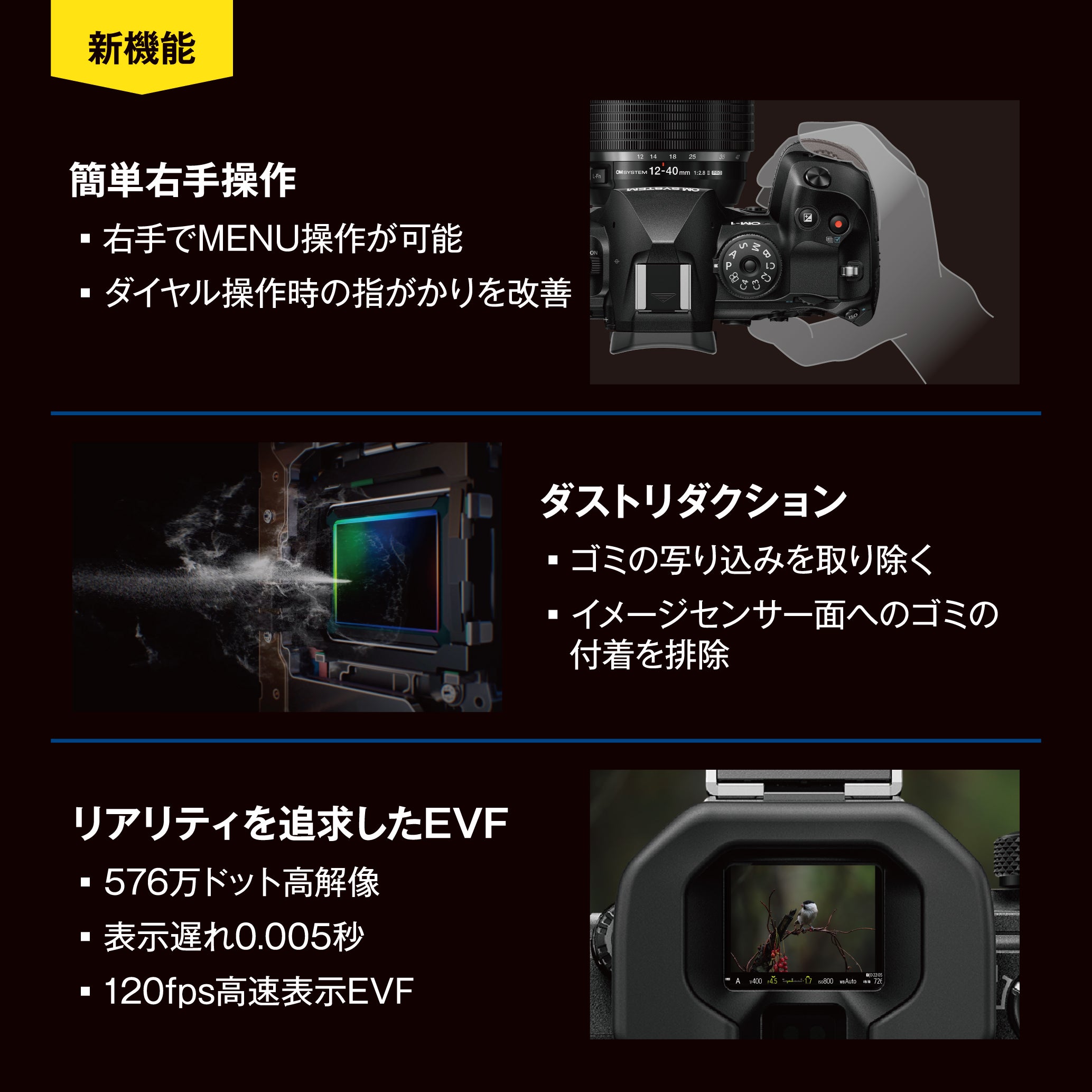 [レンタル] OM SYSTEM OM-1 Mark II ボディ ミラーレス一眼 - 6