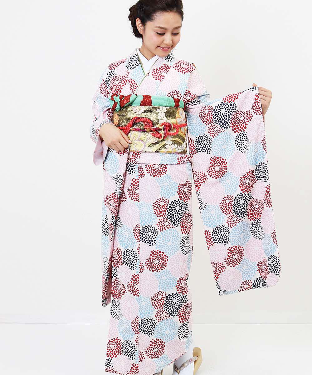 [レンタル] 【対応身長148-168cm】レンタル振袖フルセット-771の宅配レンタル - 13