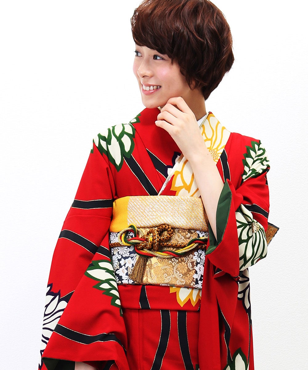 [レンタル] 【対応身長152-167cm】レンタル振袖フルセット-643の宅配レンタル - 2