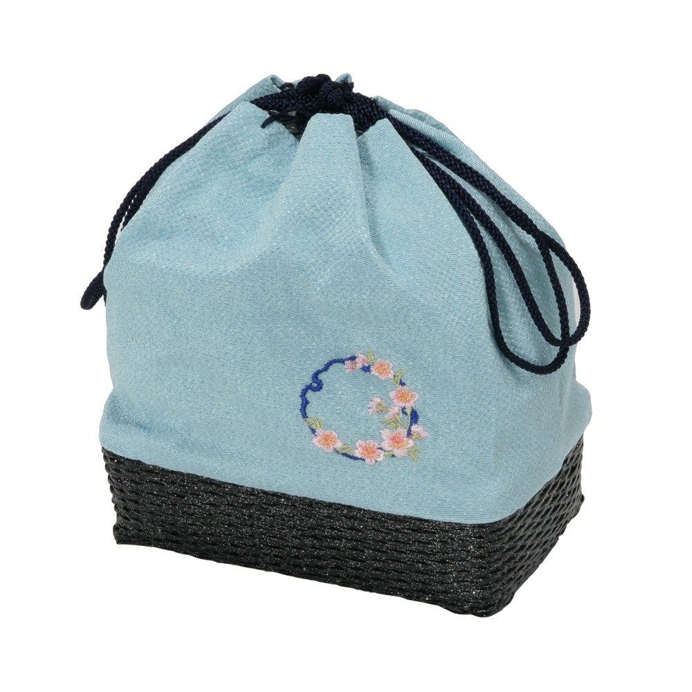 [レンタル] 女性用 袴セット レース付き水玉花柄 (着物、袴、和装小物一式)の宅配レンタル - 4