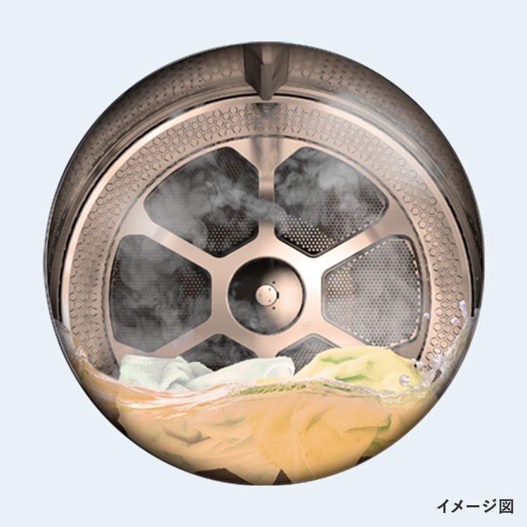 [レンタル] 東芝 【右開き】 ZABOON(ザブーン) TW-127XP5R 洗濯12kg/乾燥7kg ドラム式洗濯乾燥機 - 8
