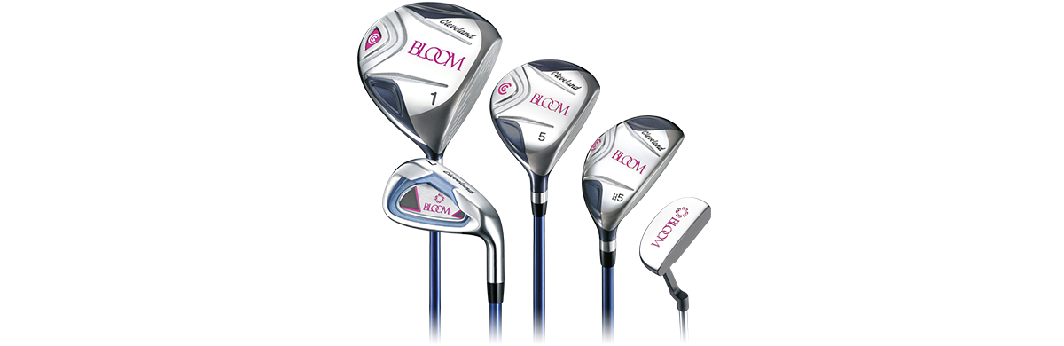 [レンタル] ゴルフ初心者セット レディース 右用 クリーブランド 8本セット キャディバック付 ゴルフクラブ - 4