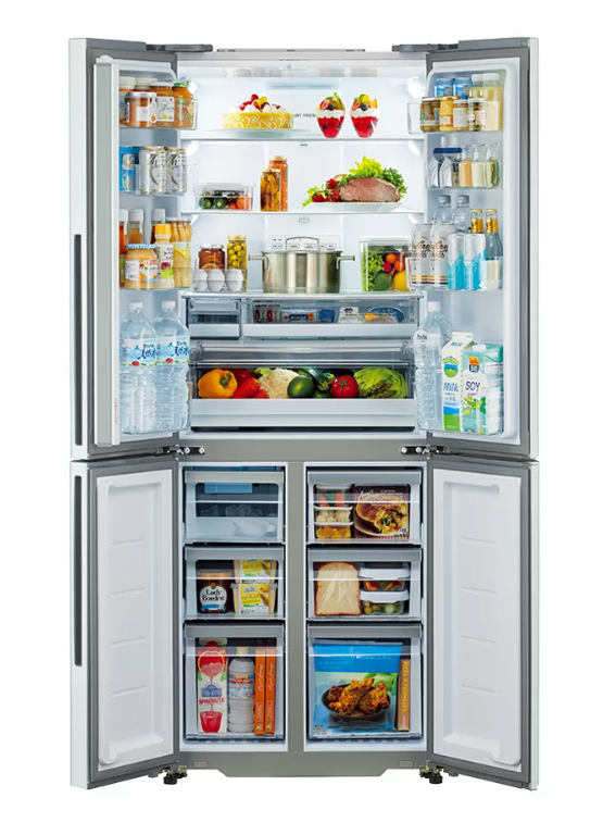 [レンタル] [420L][ファミリー向け][観音開き]アクア 冷凍冷蔵庫 AQR-TZ42R - 3