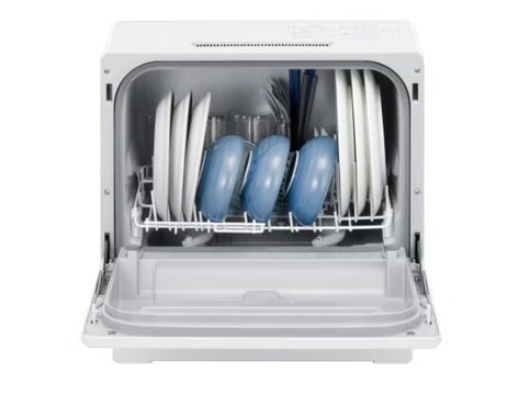 [レンタル] 【長期利用向け】[～食器18点][新品]パナソニック 食器洗い乾燥機 NP-TCR5 分岐水栓対応 3人分 - 7