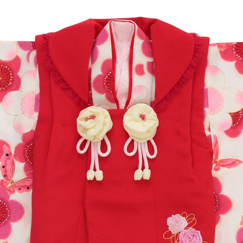 七五三/節句 被布セット 3歳女の子 満開の花々