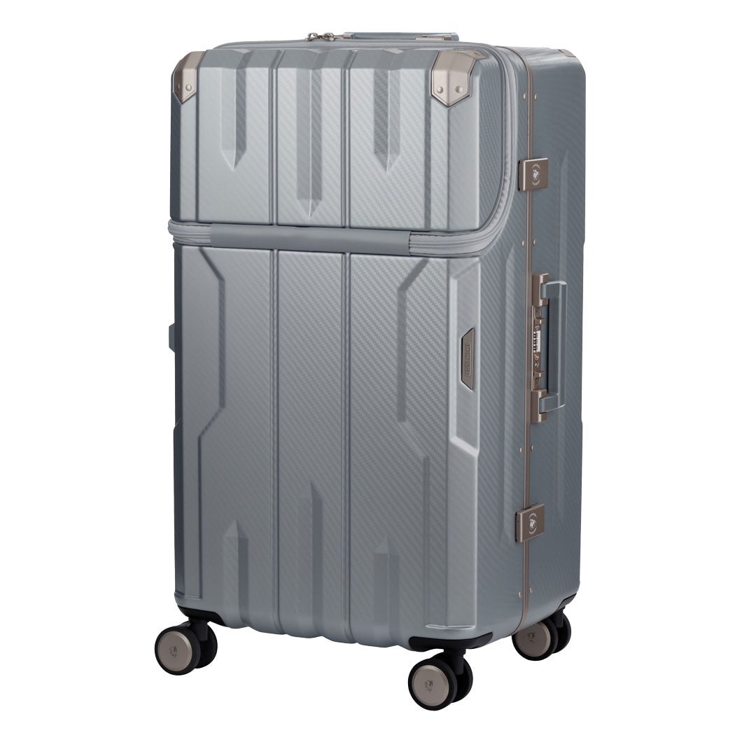 [レンタル] [3-5泊向けサイズ]LEGEND WALKER 5901 APOLLON アポロン 62L ハードスーツケース シルバー