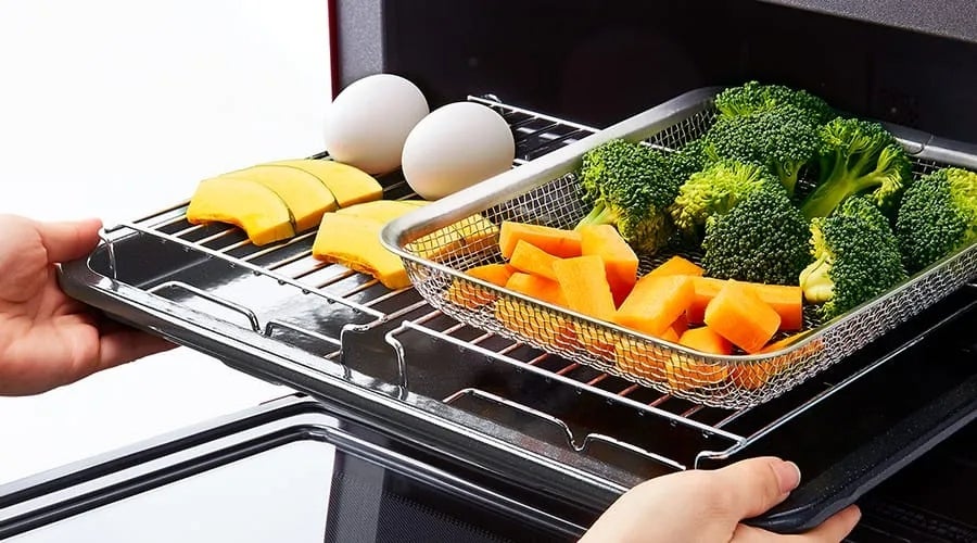 [レンタル] 【長期利用向け】[30L]シャープ ウォーターオーブン ヘルシオ AX-RS1C オーブンレンジ マットホワイト - 9