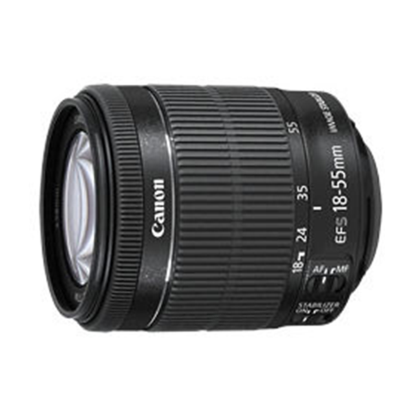 熱い販売 EF-S Canon 【美品】キャノン 18-55mm 標準ズームレンズ STM