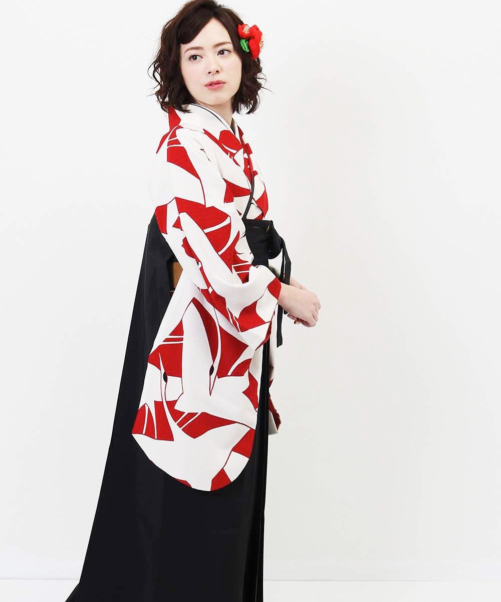 [レンタル] 【対応身長157cm～165cm】卒業式 袴 レンタル フルセット 女性 袴セット-871の宅配レンタル - 17