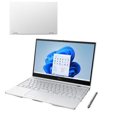富士通 ノートPC FMV LIFEBOOK WU3/H2 13.3型 (Windows 11 Home 64bit)【Office非搭載】 シルバーホワイト