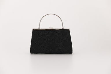 アートマリー 刺繍デザインパーティーバッグ ブラック