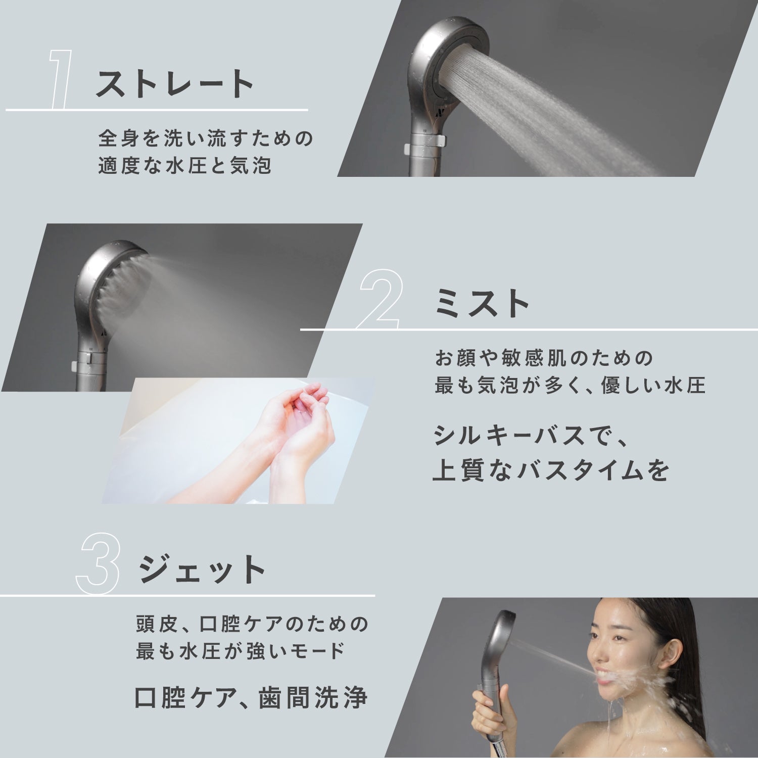 [レンタル] Noend オーガニックファインバブルシャワーヘッド - 12