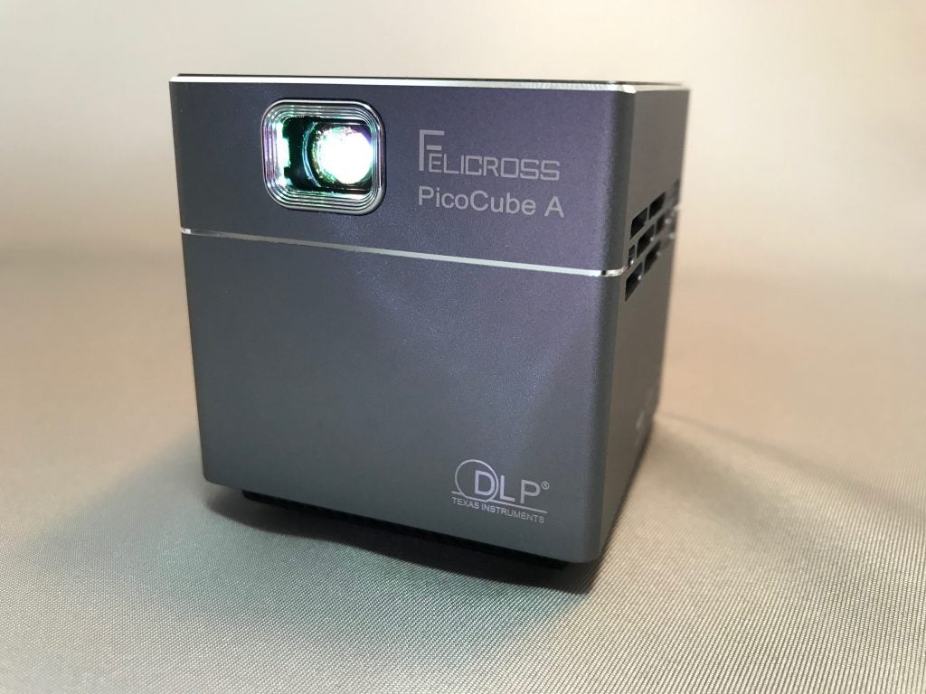[レンタル] Felicross Pico Cube A (ピコキューブ エース) モバイルプロジェクター バインダースクリーンセット - 4