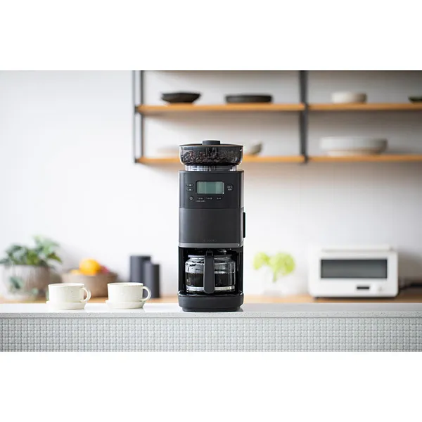 レンタル] シロカ コーン式全自動コーヒーメーカー カフェばこ