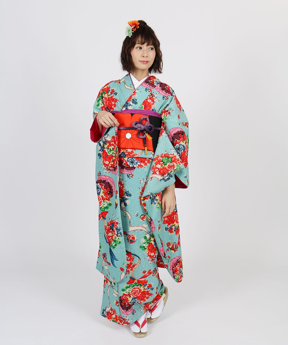 [レンタル] 【対応身長155-170cm】レンタル振袖フルセット-892の宅配レンタル - 7