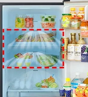 [レンタル] [315L][二人暮らし向け][右開き]日立 R-V32V 冷凍冷蔵庫 - 8