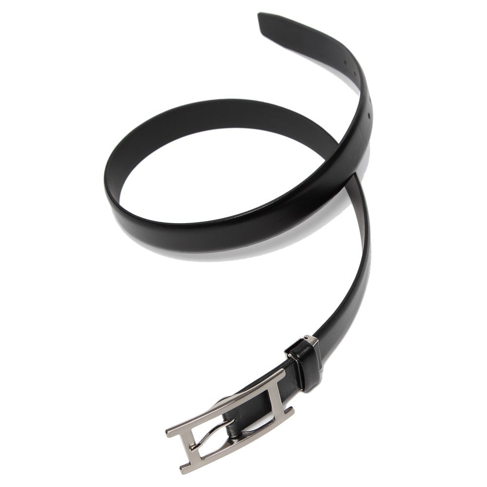 [レンタル] メンズ 本革 黒ベルト H型バックル 長さを選べる3サイズ(S/M/L)の宅配レンタル - 5