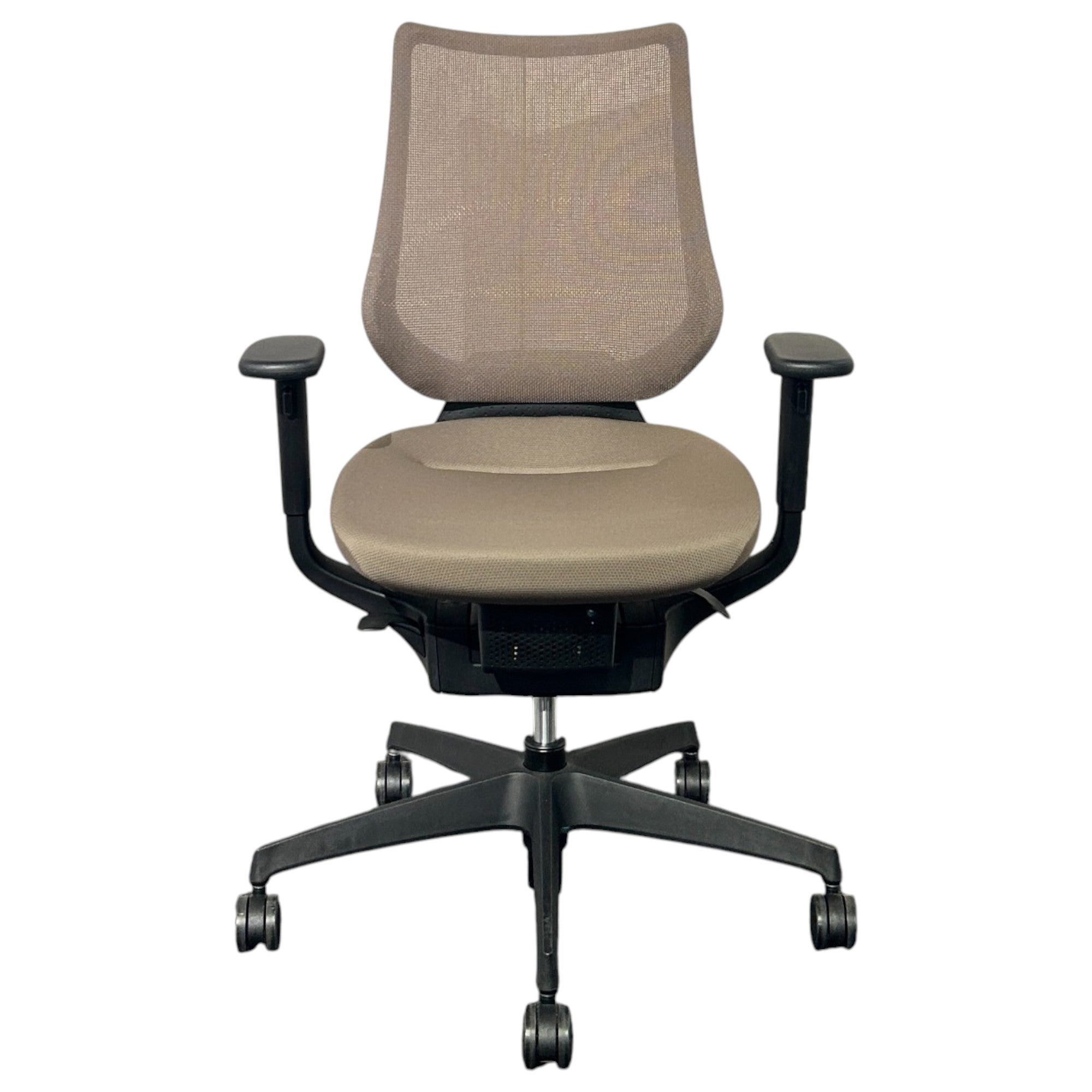 [レンタル] コクヨ オフィスチェア ing ハイバック 可動肘 ダークグレージュ ブラック CRS-G3402E6 - 2