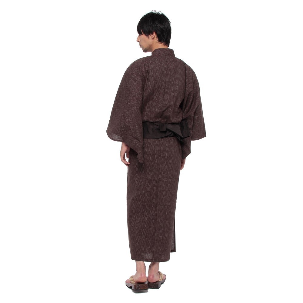 [レンタル] メンズ浴衣 フルセット シンプル・無地柄 身長目安175cmの宅配レンタル - 10