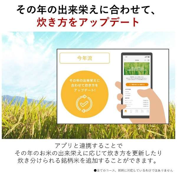 [レンタル] [5.5合炊き] パナソニック スチーム&可変圧力IHジャー炊飯器 SR-VSX101-K 大火力おどり炊き ブラック - 10