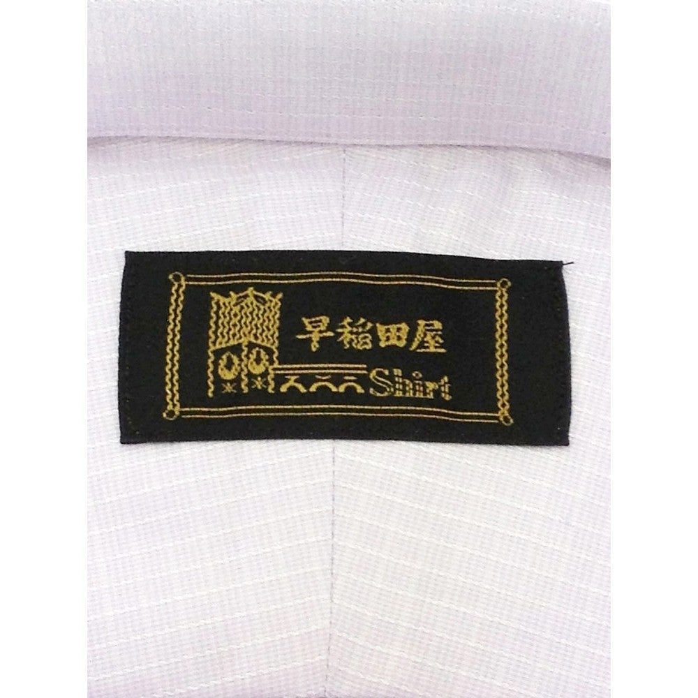 [レンタル] 早稲田屋 メンズワイシャツ 長袖 ボタンダウン パープル グラフチェック (Mサイズ / Lサイズ)の宅配レンタル - 2