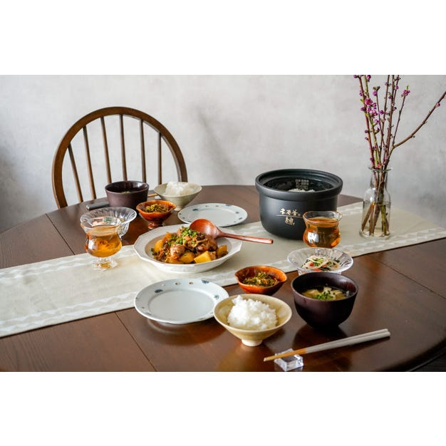 [レンタル] [5.5合炊き] 三菱電機 本炭釜 紬 NJ-BW10F ジャー炊飯器 - 9