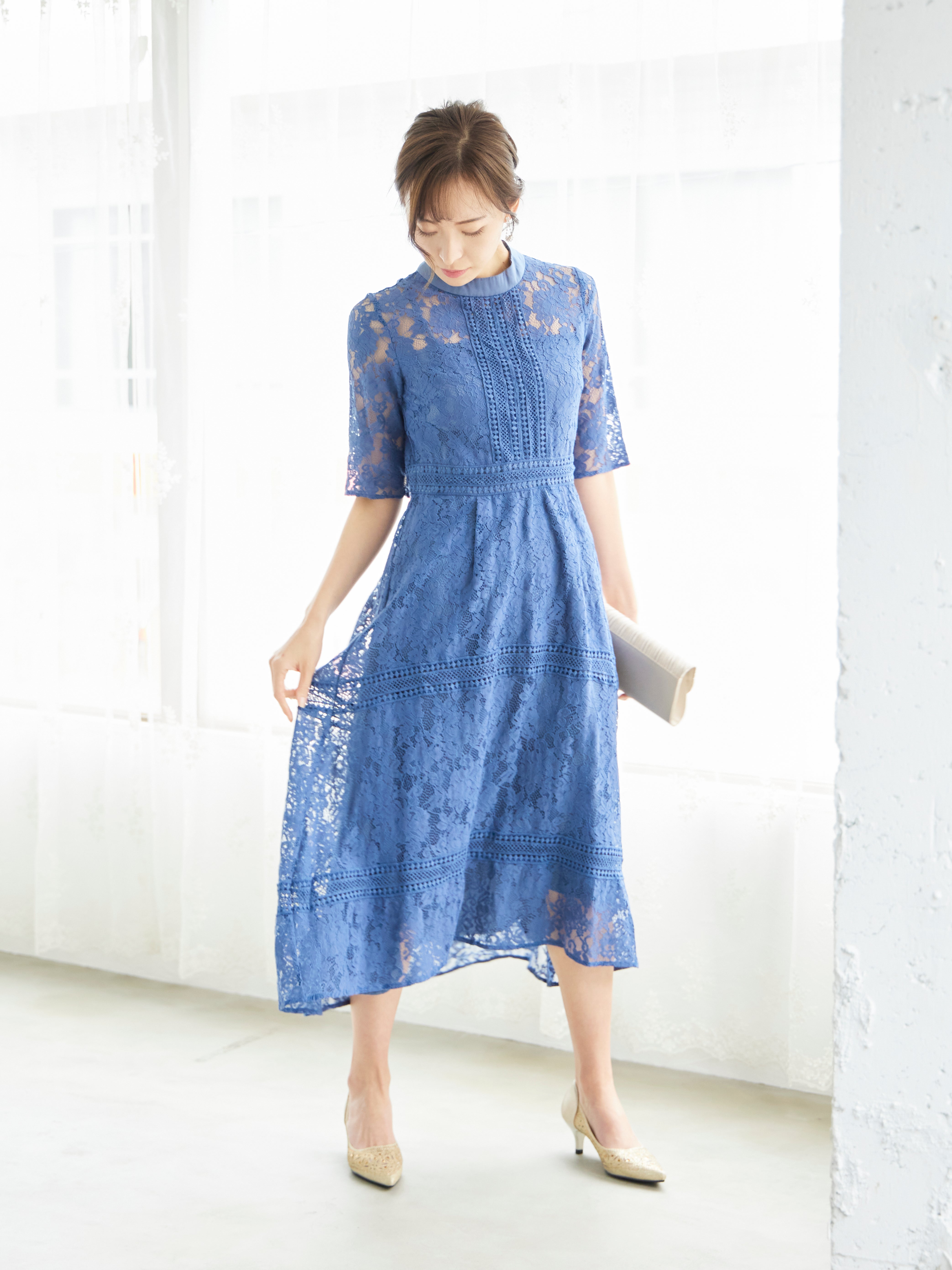 レンタル] BELINDA DE CAPRIS ケミカルレース フィッシュテール