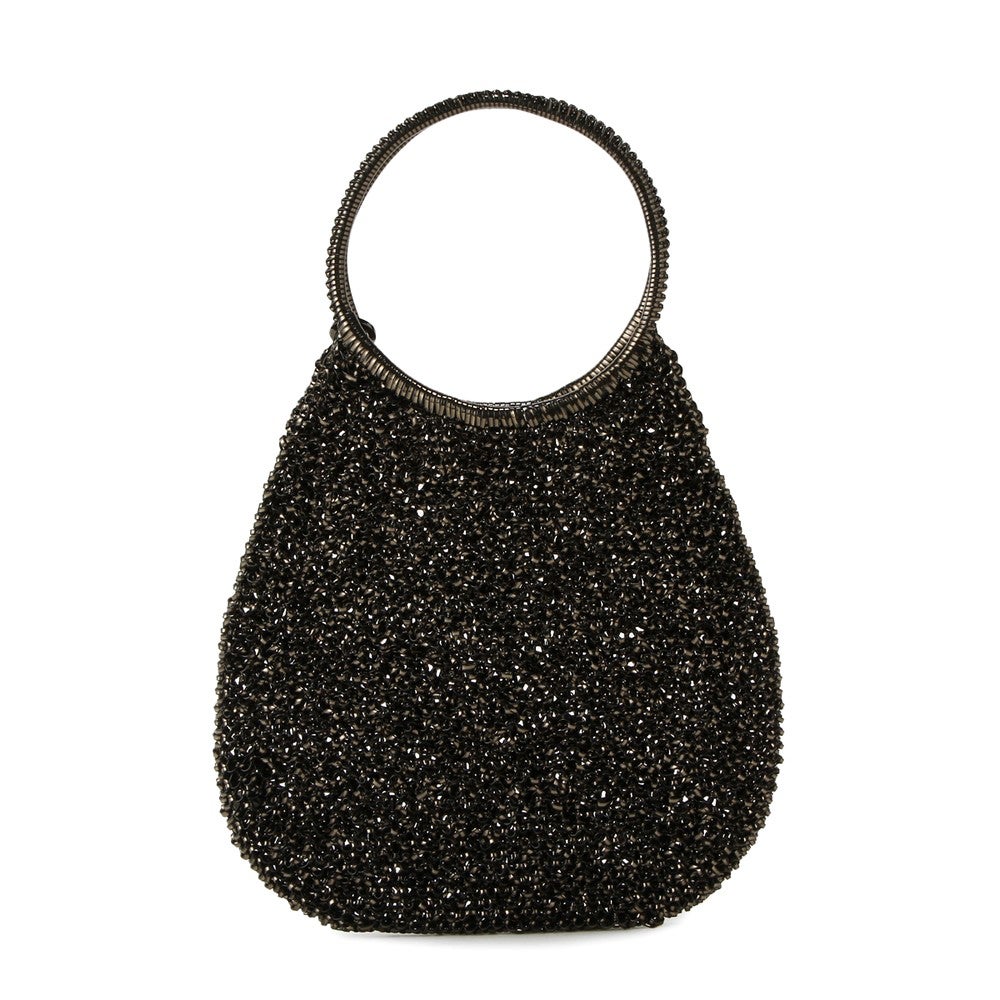 [レンタル] レディース アンテプリマ スタンダード ラウンド ハンドバッグ ブラック