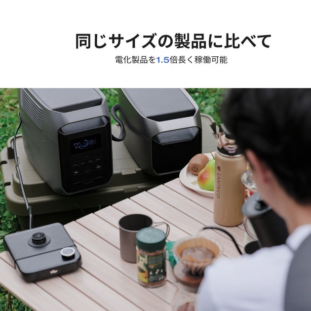 [レンタル] EcoFlow(エコフロー) ポータブル電源 DELTA3 1500 - 4
