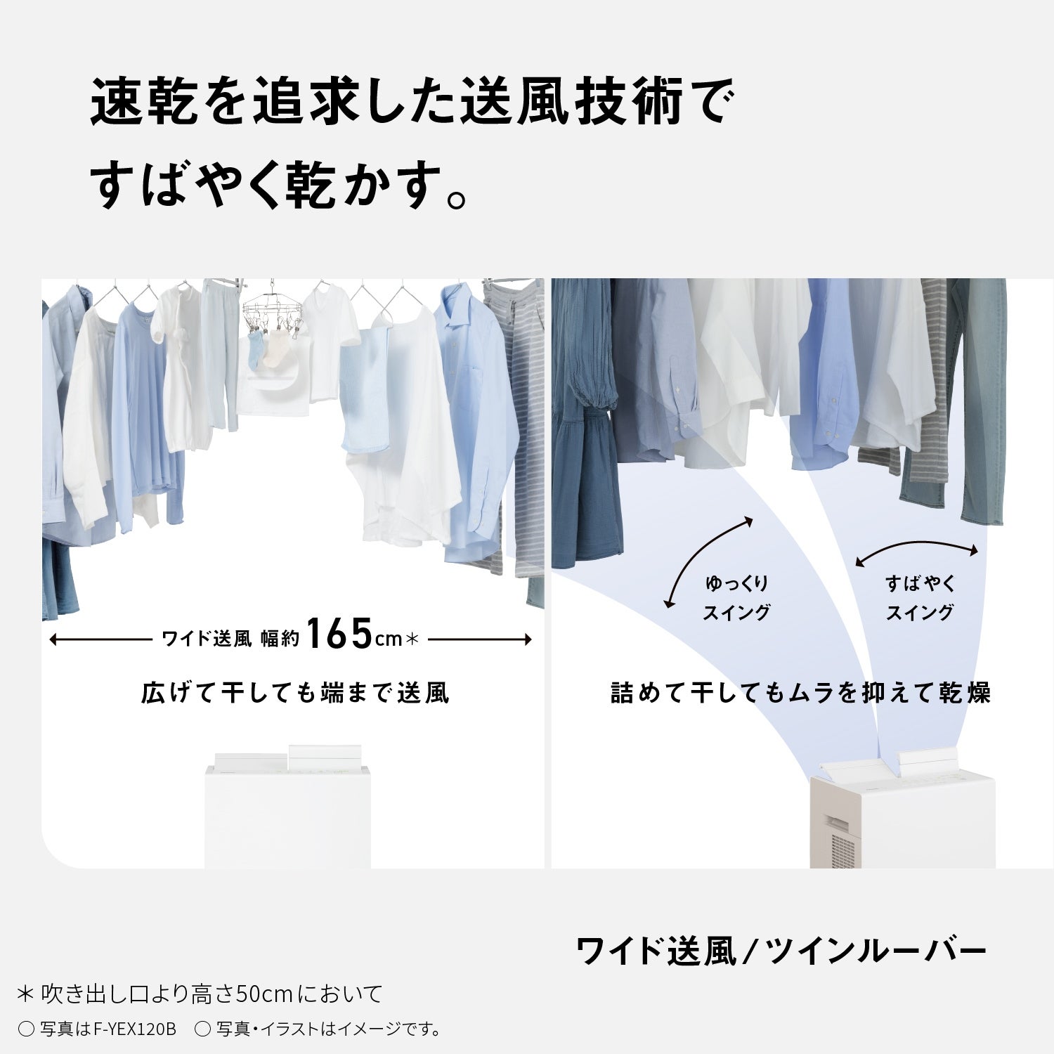 [レンタル] Panasonic ナノイーX搭載 F-YEX200D エコ・ハイブリッド方式 衣類乾燥除湿機 - 7