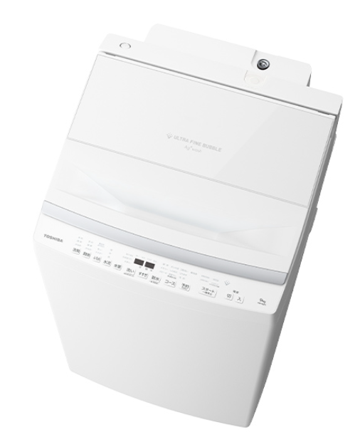 [レンタル] 東芝 ZABOON AW-9DP5 インバーター全自動洗濯機 9kg ホワイト - 2