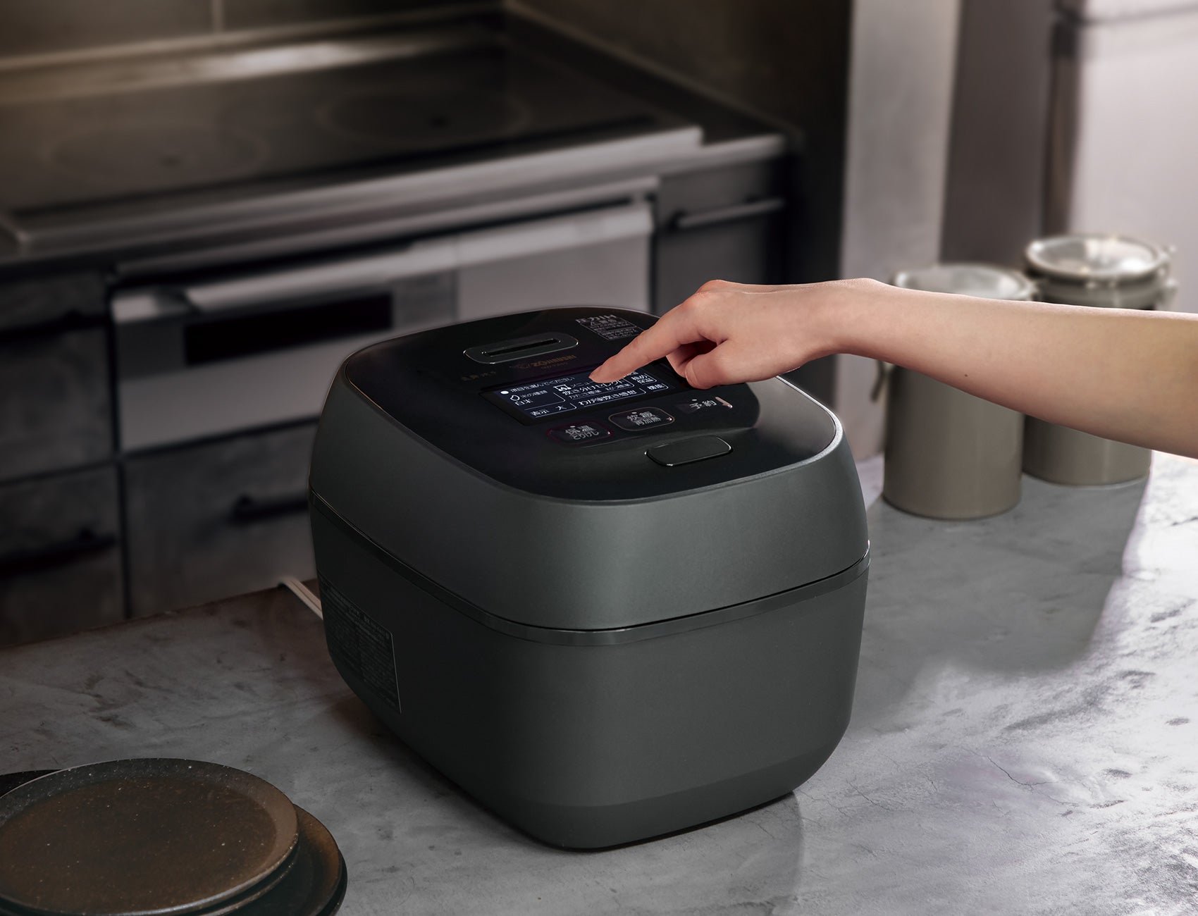 [レンタル] [5.5合炊き] 象印 炎舞炊き NW-PU10 圧力IH炊飯ジャー - 5