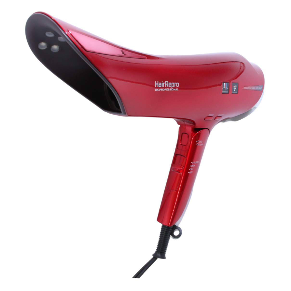 ヘアリプロ N-LED Sonic KAMIGA レッド スカルプケアドライヤー 月々二千円～のお支払いで高機能ドライヤーをお届け！優れた速