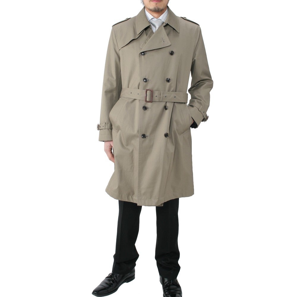 [レンタル] メンズ f-mode ダブル前 ベルト付きトレンチコートの宅配レンタル - 5