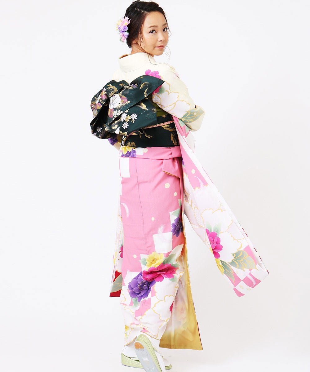 [レンタル] 【対応身長155-170cm】レンタル振袖フルセット-478の宅配レンタル - 7