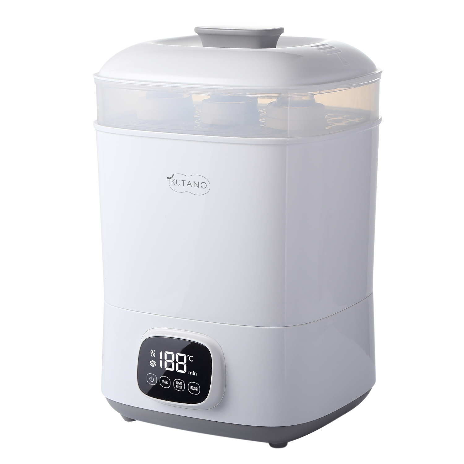 【日程限定値引】IKUTANO スチーム　哺乳瓶　消毒 レンタル] イクタノ(IKUTANO)哺乳びんスチーム除菌・乾燥機